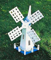 Mini Dutch Windmill Woodworking Plan