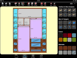 sketch arm for ipad 3d closet designer