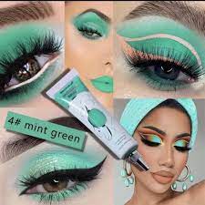 blendable mint green eyeshadow primer