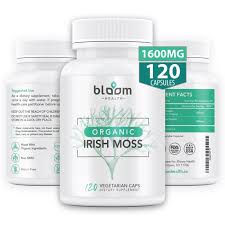 Sea moss, also known as irish moss, is a red seaweed with the scientific name chondrus crispus. Bloom Health Sea Moss Supplement Organic Irish Moss For Immune Support Non Gmo Seamoss Capsules For