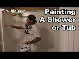 How To Paint A Shower Or Bathtub You