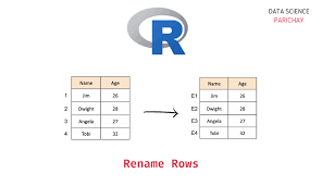 rename rows in r dataframe with