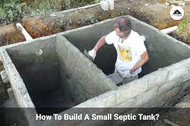 build a small septic tank within budget