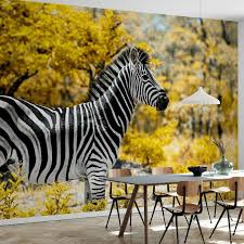 Zebra Wallpaper Accent Wallpaper Wall