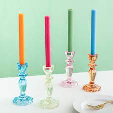 Glass Candle Holders Candlestick Holder