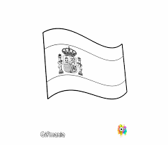 Print or download flags of african countries. Flag Of Spain Coloring Page Bandera De Espana Dibujo Transparent Png Download 2214404 Vippng