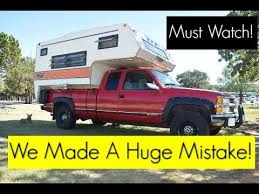 watch this before ing a truck camper