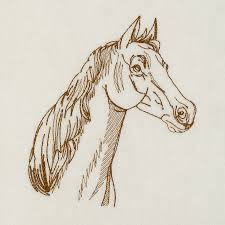 Horse Embroidery Design 7 Sizes 6 99 At E Embroidery