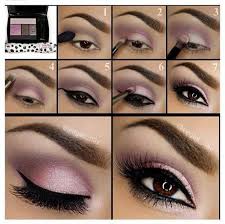 light purple eye makeup tutorial
