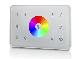 rf wifi rgbw wall mounted led touch