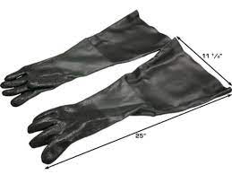 gloves for sandblast cabinet 1 pair