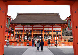You walk through one and there's another. Fushimi Inari Shrine In Kyoto Japan Illustration World History Encyclopedia