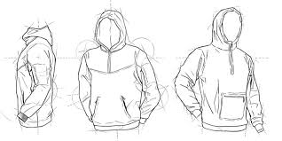 I've retrieved an idea originated from my mom, who suggested that i do a tutorial showing you all how to draw hoodies. Hand Drawn Sketches Of Technical Wear Hoodie