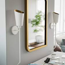 White Wall Sconce Wallchiere Hdp34315wh