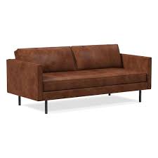 Brown Leather Sofa West Elm