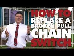 Replace A Broken Pull Chain Switch