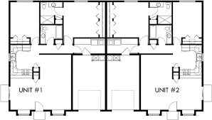 2 Bedroom Duplex Plans Duplex Plan