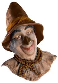 scarecrow costume mask licensed
