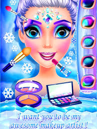 ice queen beauty salon on the app