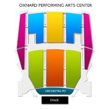 Oxnard Performing Arts Center 2019 Seating Chart