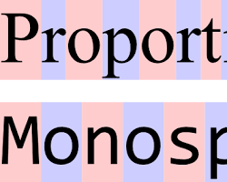 Image of Font Monospace