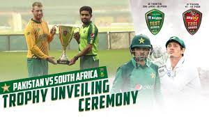 Sa bounced back in style in the second t20i as they chased down the target of 141. Itel Mobile Presents Sky247 Net Pakistan Vs South Africa T20i Series 2021 Trophy Unveiling Ceremony Youtube