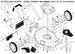 black max lawn mower parts for model