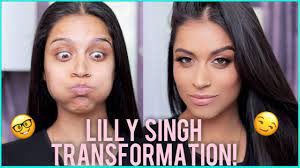 lilly singh to superwoman makeup