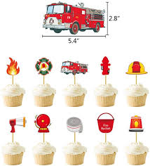 fire truck birthday party decorations