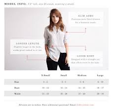 Everlane Tumblr Our New Sizing Charts Are Up On The Site