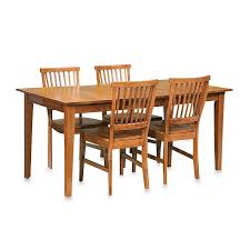 3.5 out of 5 stars. Home Styles Arts Crafts Solid Wood 5 Piece Dining Table Set With Leaf Bed Bath Beyond