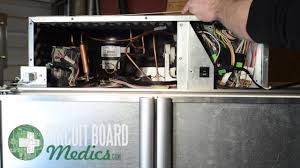 side refrigerator control board repair