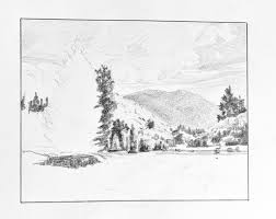 draw landscapes tips for drawing trees