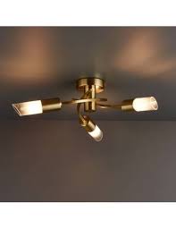 B Q Gold Ceiling Lights Up To 40