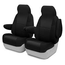 Neosupreme 1st Row Black Custom Seat Covers