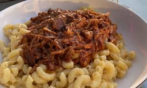 mr daps mac n cheese with pulled
