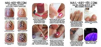 step gel nail art tutorials