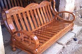 Designs Skidr Wooden Sofa Set