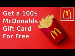 mcdonalds gift card promotions get a
