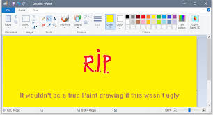 Microsoft To Remove Classic Paint App