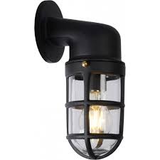 stylish dudley black outdoor wall lamp