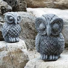 Magical Stone Owl Made From Volcanic