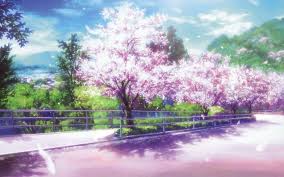 Download this 4k japanese cherry blossom wallpaper sized perfectly at 3840 x 2160 px for optimal display on high resolution screens and compatible monitors. Cherry Blossom Anime Wallpapers Wallpaper Cave