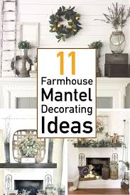 Mantel Decor Ideas With Farmhouse Style