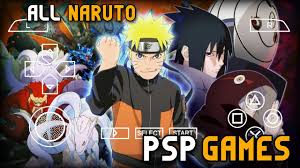 all naruto psp games for android psp