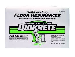 quikrete self leveling floor resurfacer