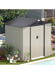 Metal Garden Shed For Yard Outdoor