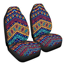 Ethnic Ornament Car Seat Covers