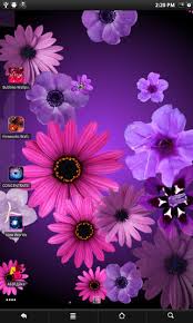 flowers live wallpaper android
