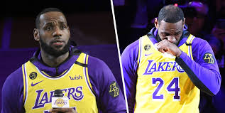 Faithful reminiscing about the glory days. Lebron James Pays Tribute To Kobe Bryant With Emotional Eulogy At Lakers Game Unilad